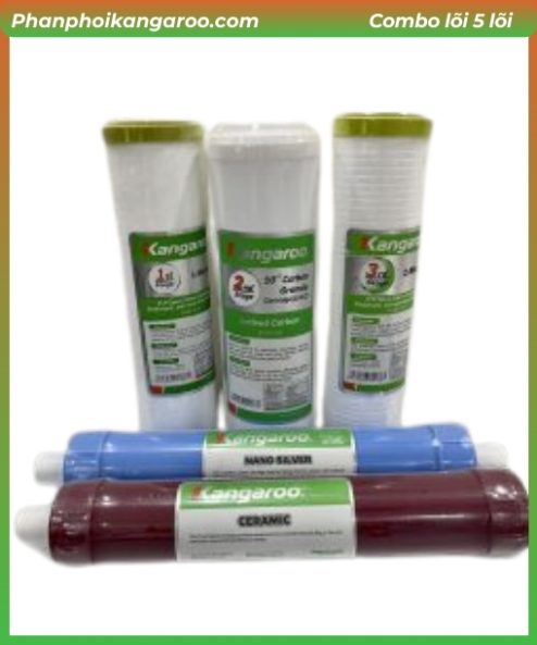 Combo Lõi Lọc Nước Kangaroo 1,2,3,5,6