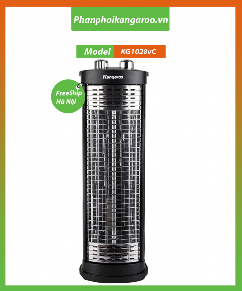 Đèn sưởi carbon Kangaroo KG1028C