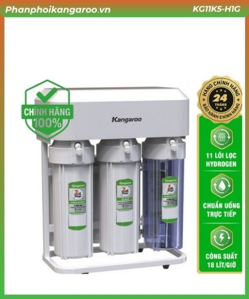 Máy lọc nước Kangaroo Hydrogen KG11K5-H1G - 11 Lõi
